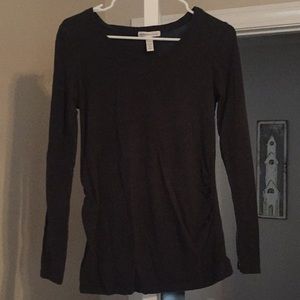 Stretchy Grey Maternity Top